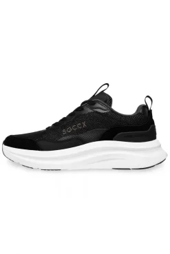 Sneaker Low mit Sandwich-Mesh-Struktur black | 37