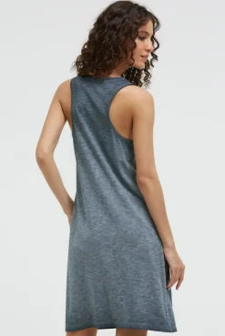 Tanktop-Kleid mit Glitter Print green shadow