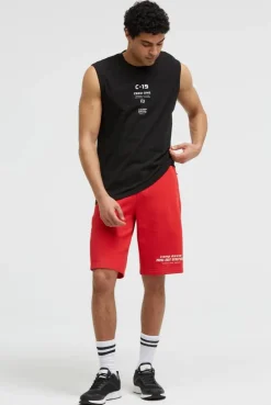 Tanktop mit Label Prints black