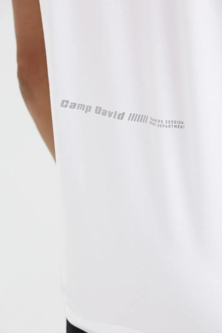 Tanktop mit Label Prints opticwhite