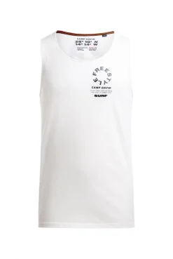 Tanktop mit Rücken-Print ivory