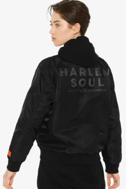 TAY-LOR Bomberjacke printed black