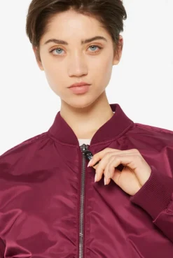 TAY-LOR Bomberjacke printed grape