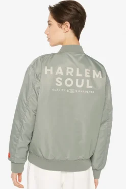 TAY-LOR Bomberjacke printed sage
