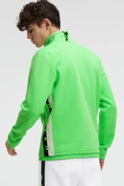 Trainingsjacke aus Interlock mit Logo Artworks tech green | 4XL