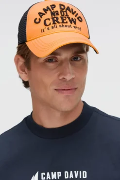 Trucker Cap mit 3D-Logo-Stickerei sunrise neon