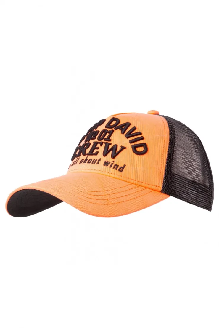 Trucker Cap mit 3D-Logo-Stickerei sunrise neon