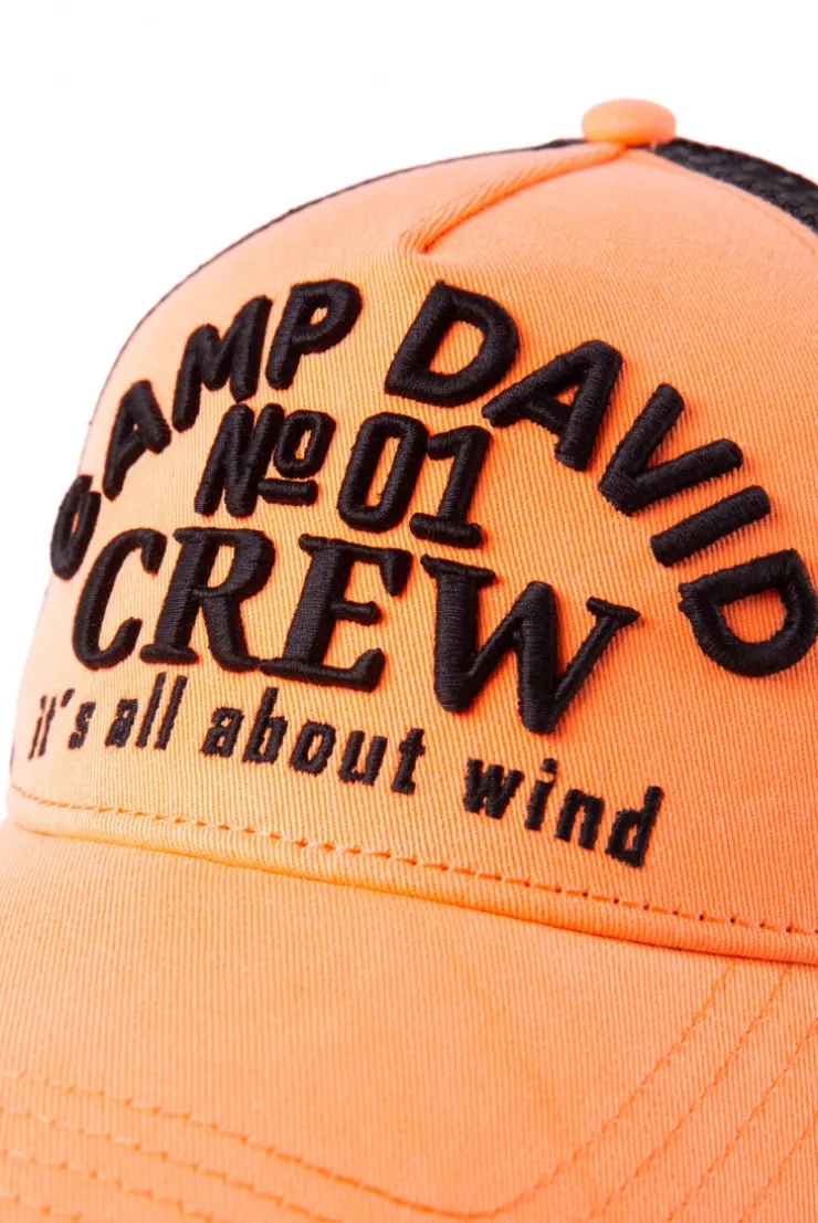 Trucker Cap mit 3D-Logo-Stickerei sunrise neon