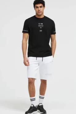 T-Shirt Relaxed Fit mit Artworks black