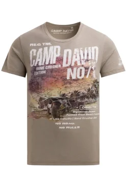 T-Shirt Rundhals mit Photoprint rock ridge