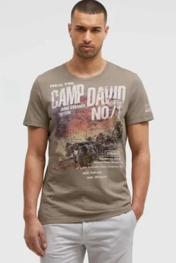 T-Shirt Rundhals mit Photoprint rock ridge