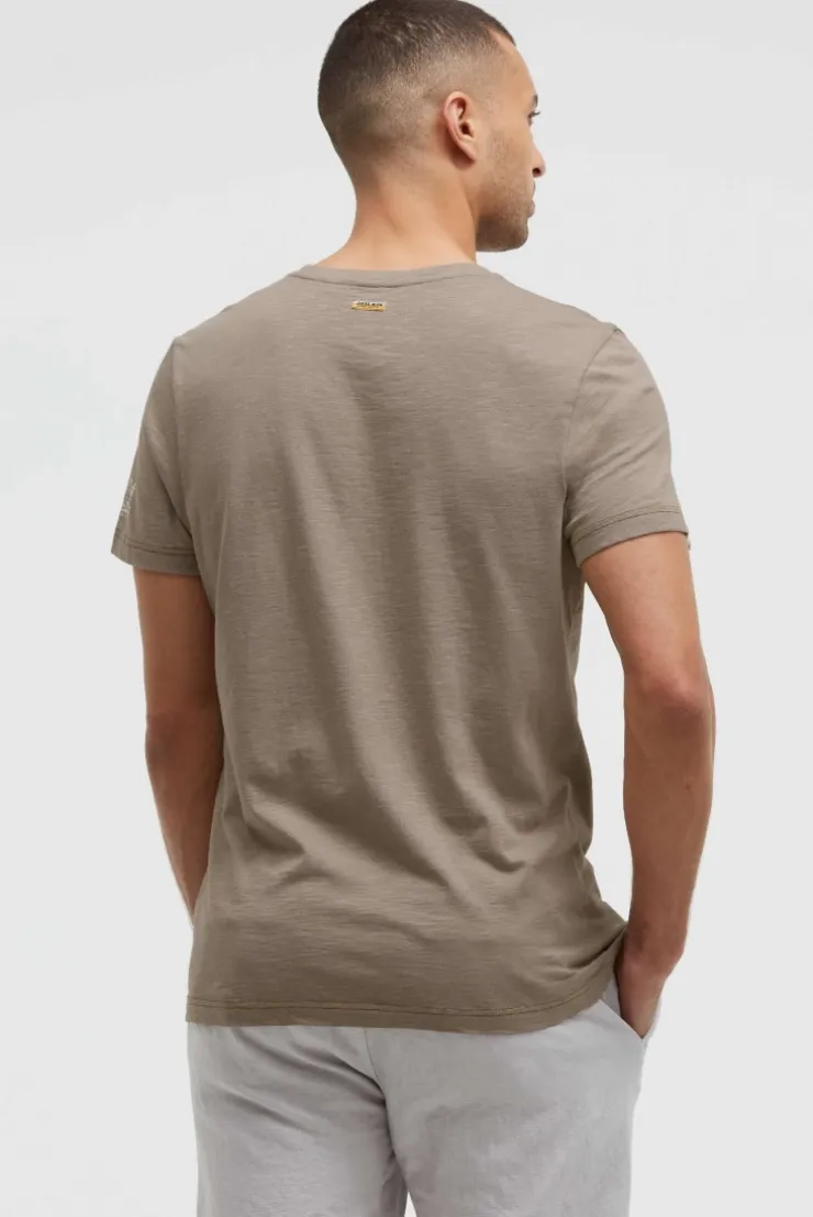 T-Shirt Rundhals mit Photoprint rock ridge