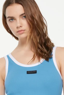 VI-KA Rib Dress electro blue