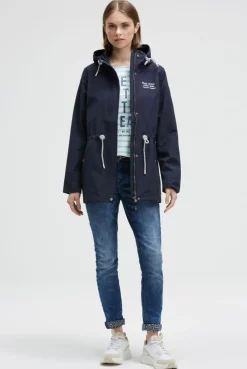 Wind- und Wetterjacke mit Kapuze blue navy