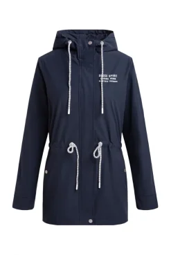 Wind- und Wetterjacke mit Kapuze blue navy
