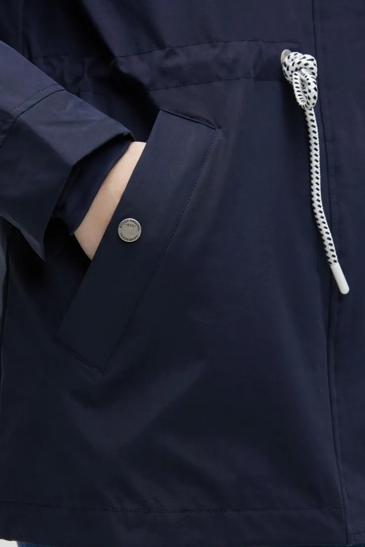 Wind- und Wetterjacke mit Kapuze blue navy