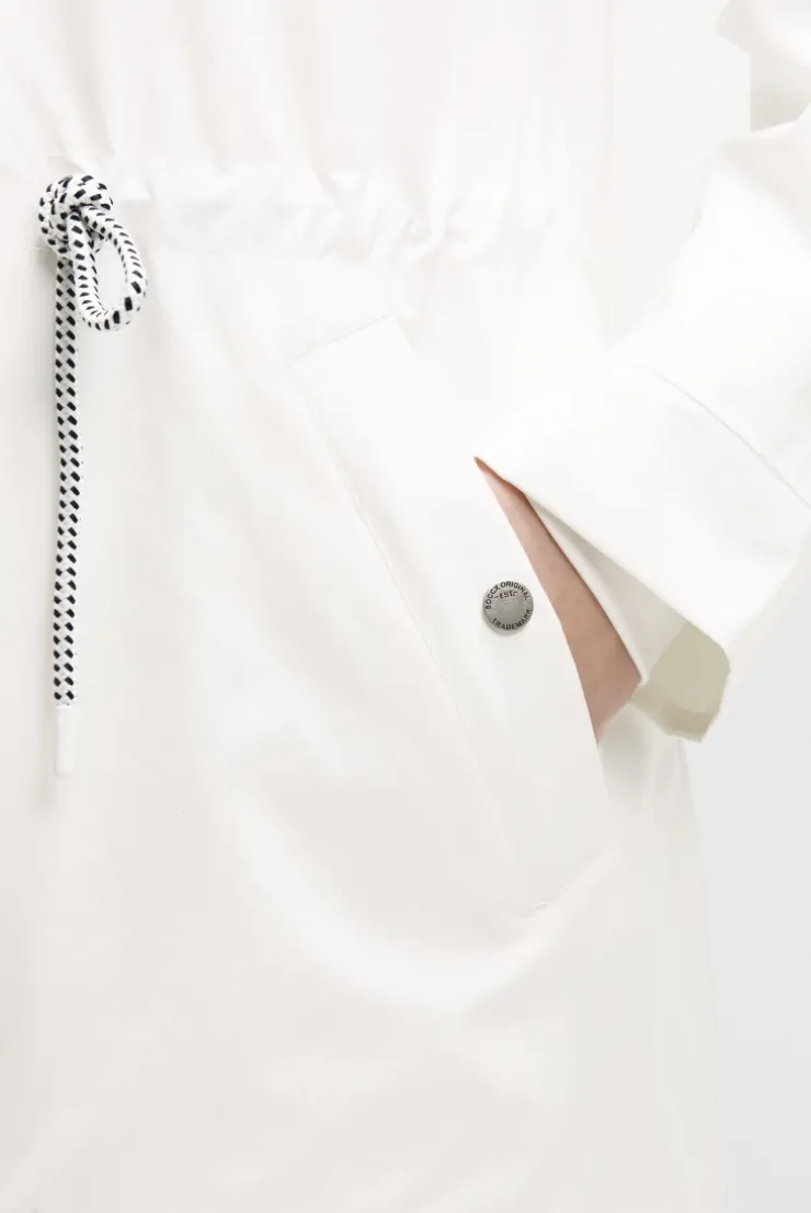 Wind- und Wetterjacke mit Kapuze ivory