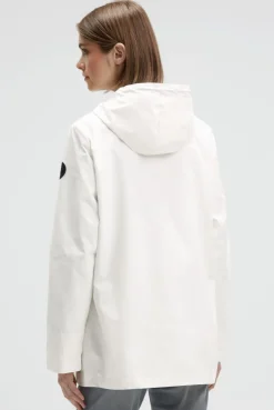 Wind- und Wetterjacke mit Kapuze ivory