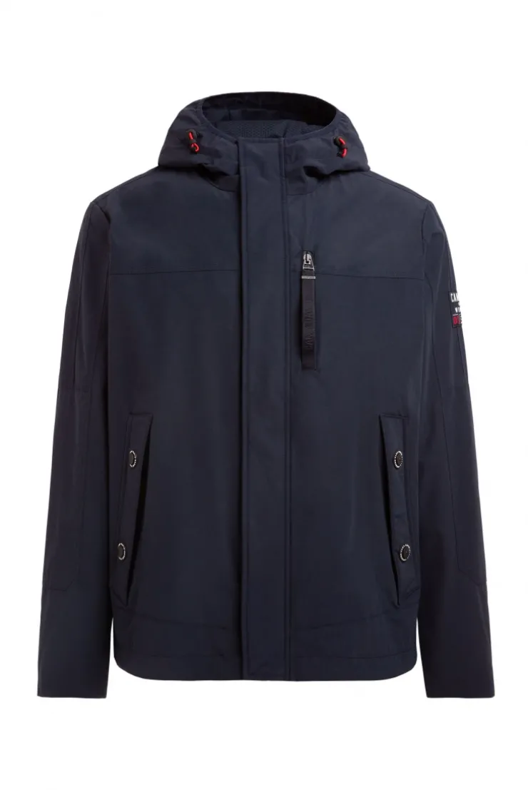 Wind- und Wetterjacke mit Kapuze blue navy