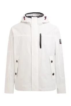 Wind- und Wetterjacke mit Kapuze ivory